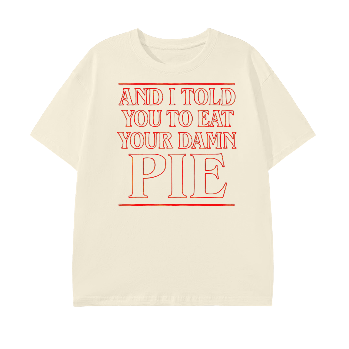 Stranger Pie, Pure Cotton Unisex T-Shirt