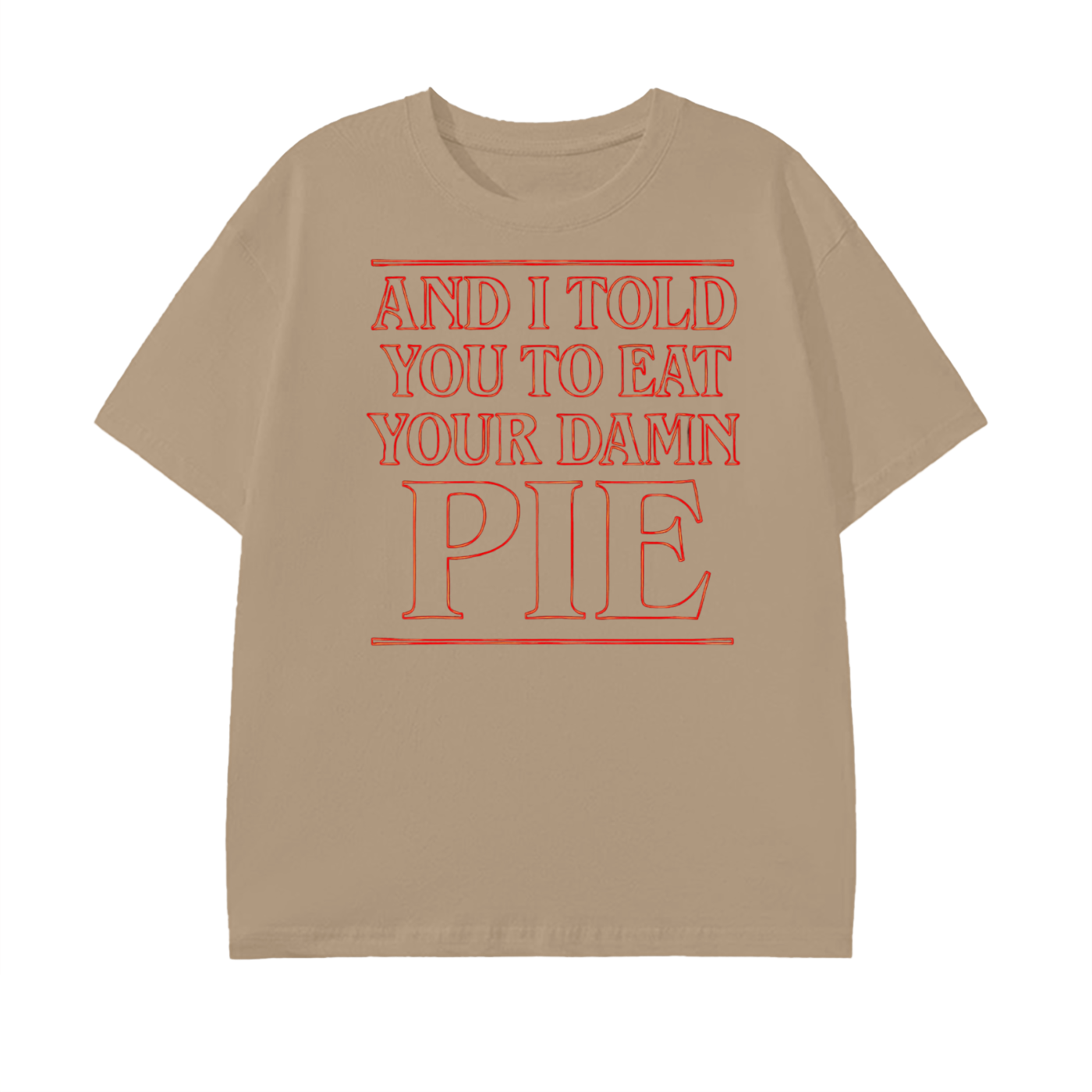 Stranger Pie, Pure Cotton Unisex T-Shirt