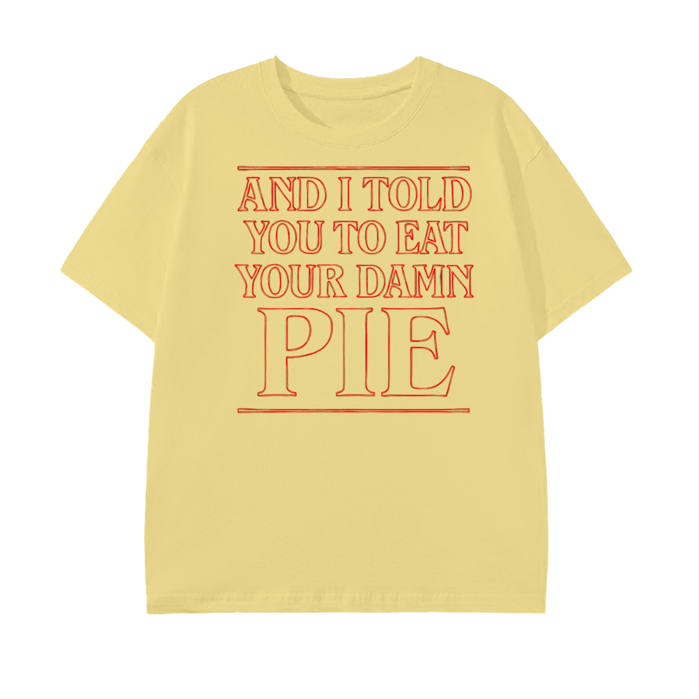 Stranger Pie, Pure Cotton Unisex T-Shirt