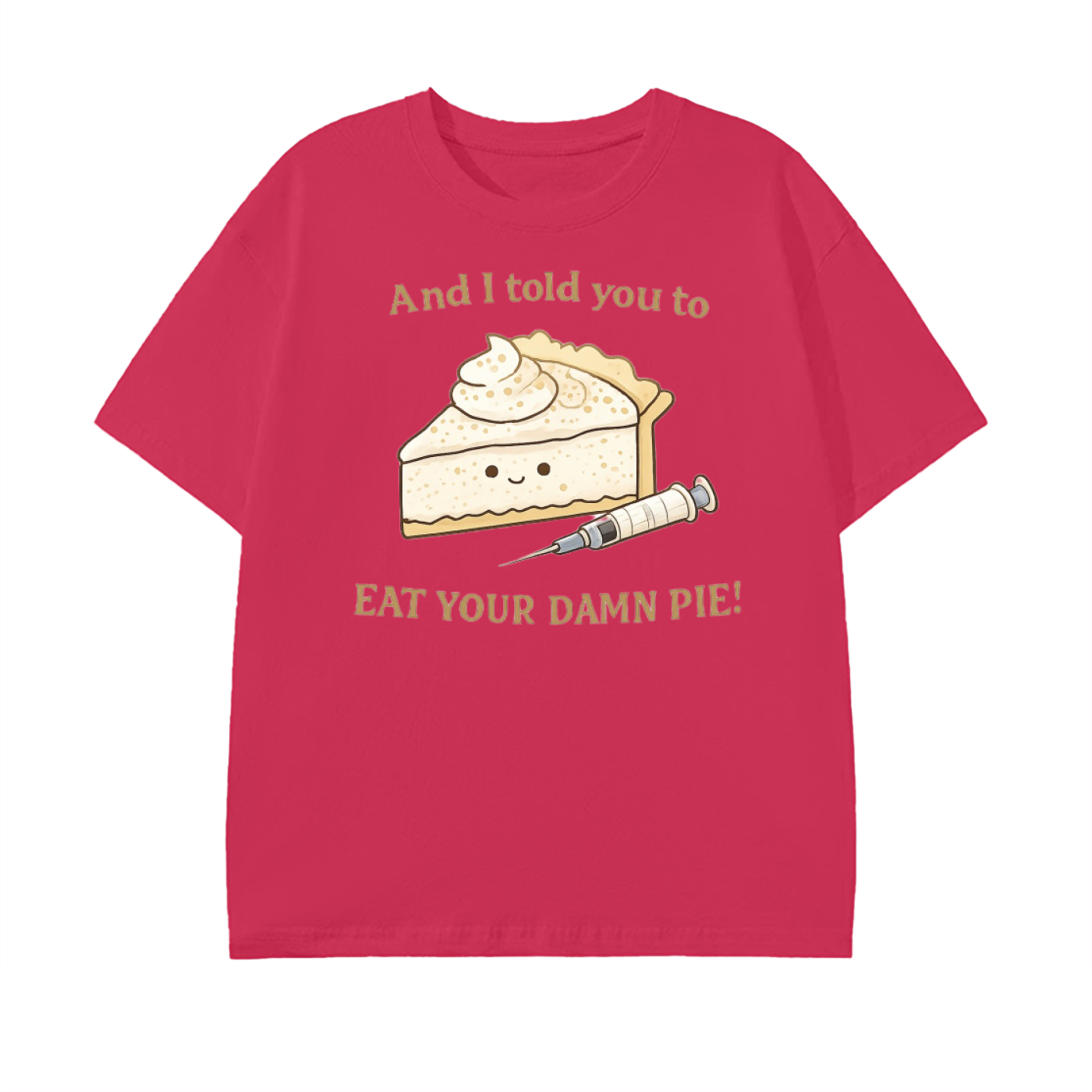 Stranger Pie, Pure Cotton Unisex T-Shirt